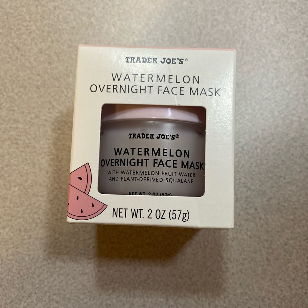 Watermelon Overnight Face Mask - Pink